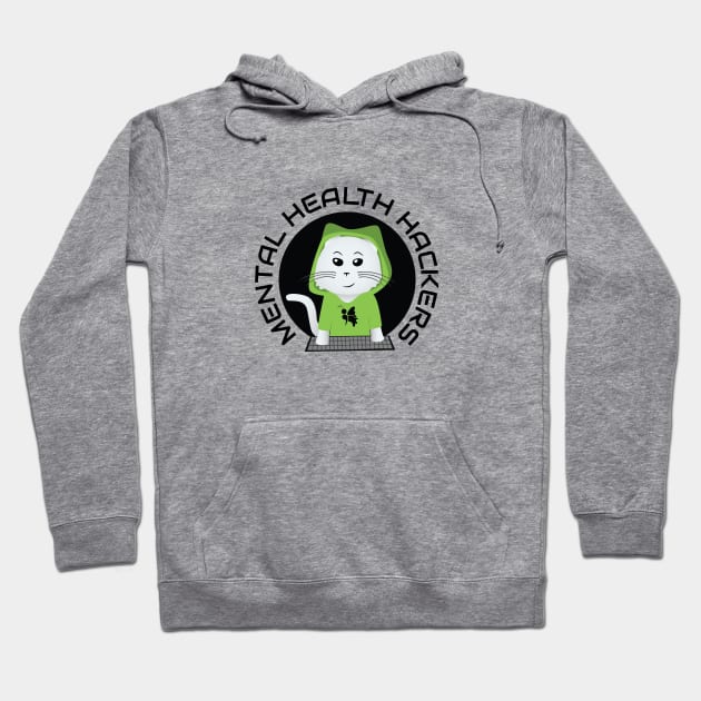 Mental Health Hackers Logo Hoodie by mentalhealthhackers